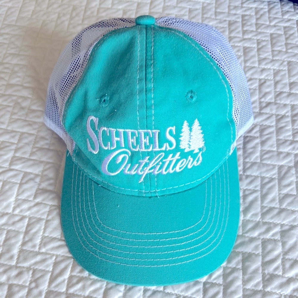 Scheels Women’s Teal Green Ball Cap Mesh Hunting Adjustable